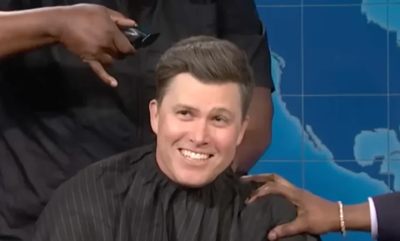Colin Jost Almost Gets His Hair Cut Over Micheal Che's 'Weekend Update' Joke