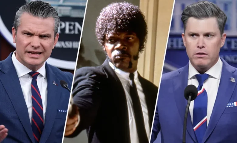 Colin Jost Claims He Predicted Hegseth's 'Pulp Fiction' Biblical Quote