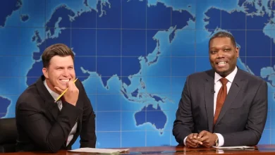 Colin Jost, Michael Che shock with new 'SNL' Weekend Update joke swap