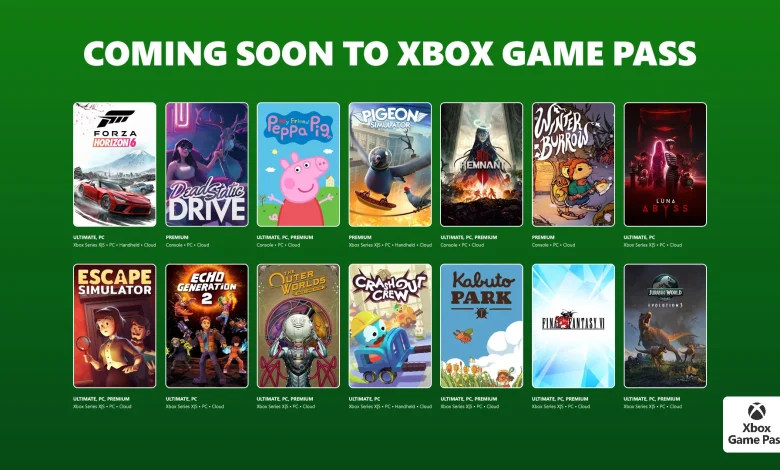 Coming to XBOX Game Pass: Forza Horizon 6, Escape Simulator, Jurassic World Evolution 3, and More