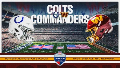 Commanders will play Indianapolis Colts in Week 4 in London