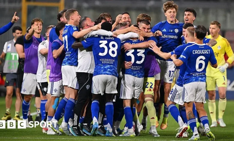 Como qualify for the Champions League for the first time in their history.