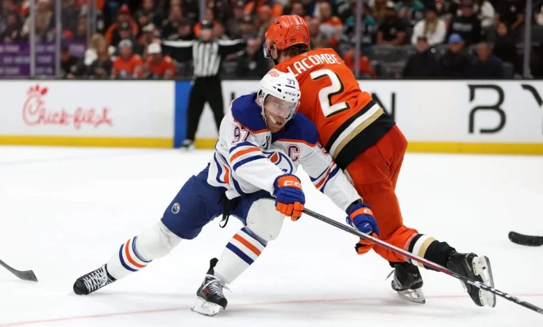 Connor McDavid has met his match in Jackson LaCombe: 16 stats