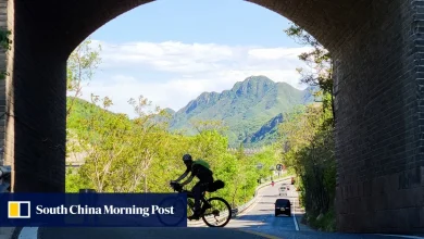 Conquering the Great Wall in record time a labour of love for expat cycling duo