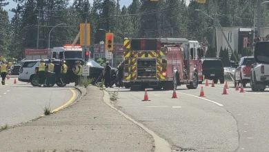 Crash that snarled Friday rush-hour traffic in West Kelowna has now been cleared