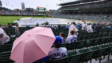 Cubs-Reds game underway after weather delay at Wrigley Field