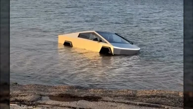 Cybertruck Driver Tried Using Wade Mode In A Lake, Ended Up In Jail