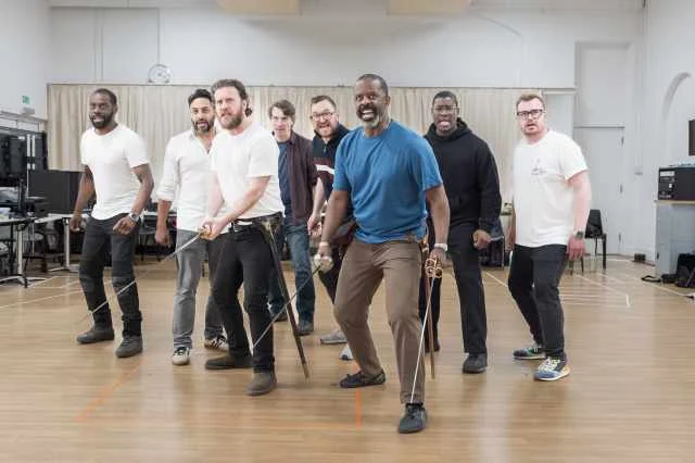 Cyrano de Bergerac with Adrian Lester – West End rehearsal photos released