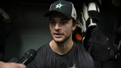 DAL@MIN Pregame: Wyatt Johnston