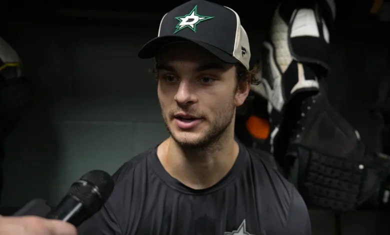 DAL@MIN Pregame: Wyatt Johnston