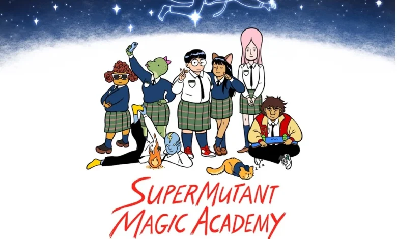 DC Studios Reveals 'Super Mutant Magic Academy' Image Ahead Of Annecy