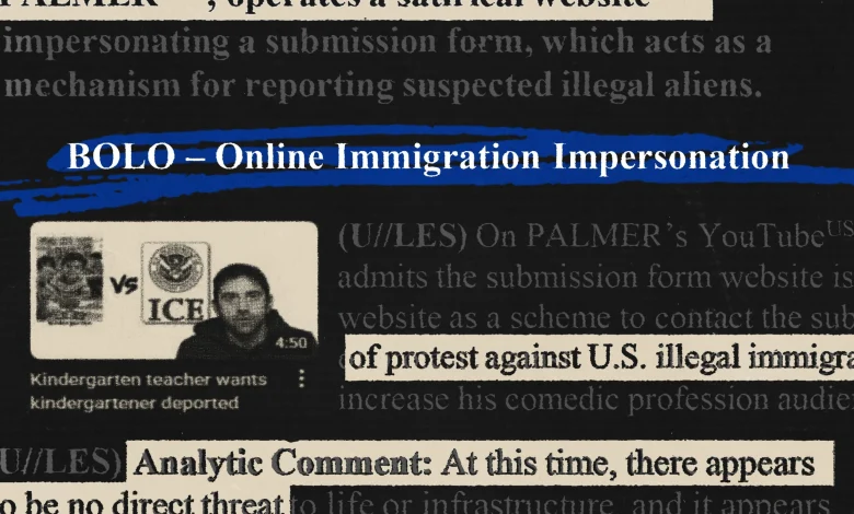 DHS placed a comedian on law enforcement’s radar. Illinois spread the word.