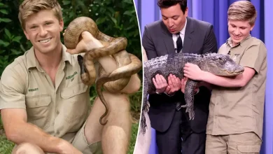 'DWTS' winner Robert Irwin was 'death rolled' by a 14-foot crocodile he named after Jimmy Fallon