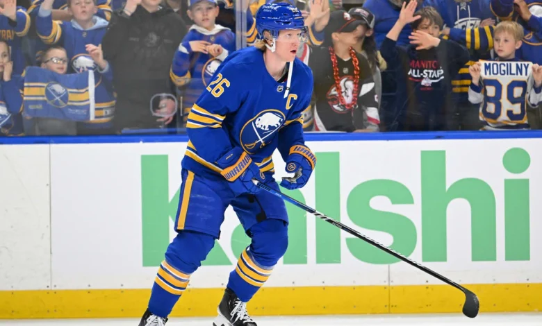 Dahlin loving playoff hockey in Buffalo after long wait