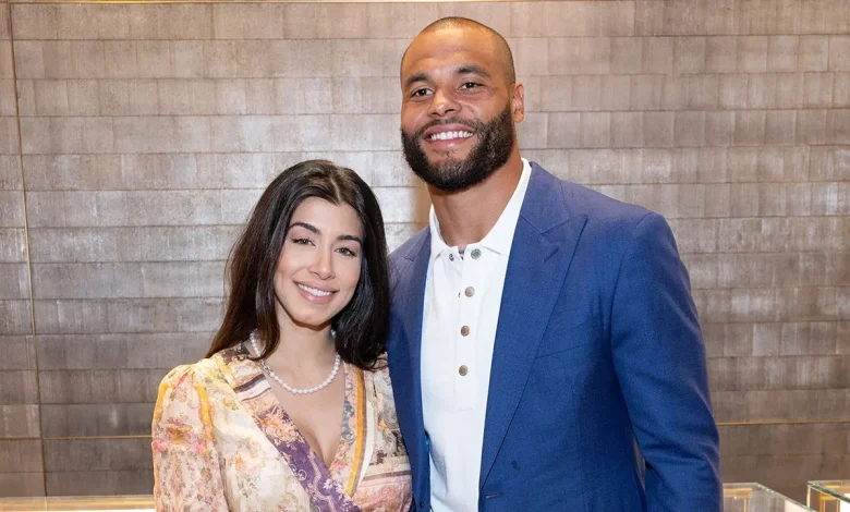 Dak Prescott reunites with ex-fiancée Sarah Jane Ramos to celebrate daughter's first birthday