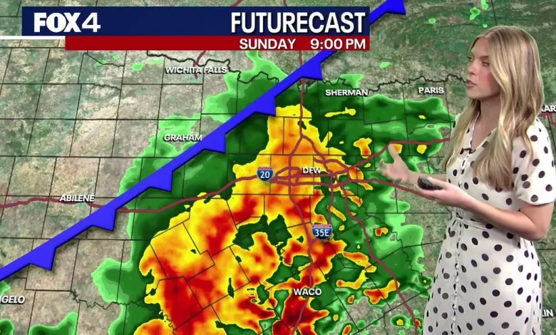 Dallas weather: Large hail, dangerous winds, and flash flooding possible