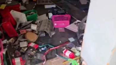 Damage seen in northern Israel after Hezbollah launches rocket barrages