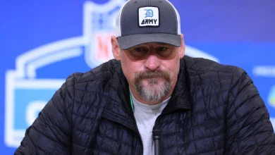 Dan Campbell: Non-contact OTAs are "a pajama party," we'll see who looks good in pads