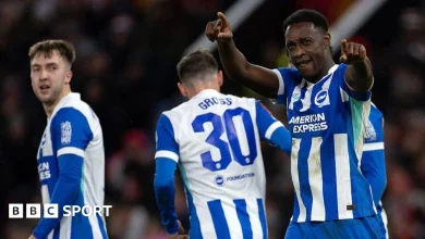 Danny Welbeck: Michael Carrick praises Brighton's ex-Man Utd striker