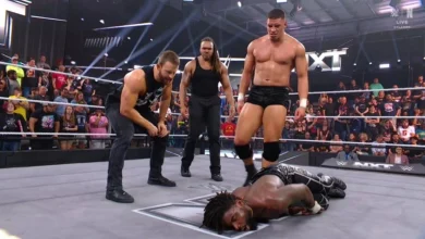 DarkState Betray Saquon Shugars, Remove Him From The Group Following WWE NXT Tag Team Championship Match Defeat
