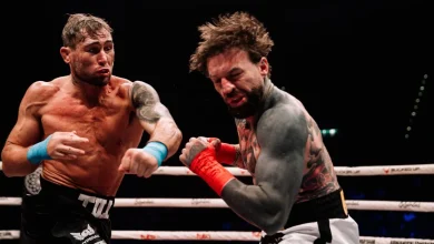 Darren Till demolishes Aaron Chalmers with brutal one-punch knockout after surviving knockdown in BKFC debut