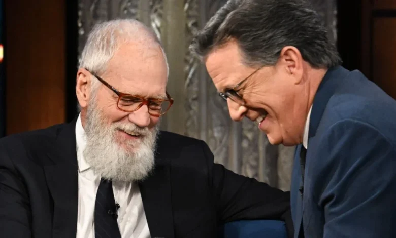 David Letterman Calls CBS "Lying Weasels" Over Stephen Colbert Cancellation: "They're Lying"