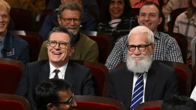 David Letterman Sends Stephen Colbert Off ‘The Late Show’ in Style — By Destroying CBS Property