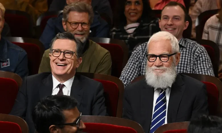 David Letterman Sends Stephen Colbert Off ‘The Late Show’ in Style — By Destroying CBS Property