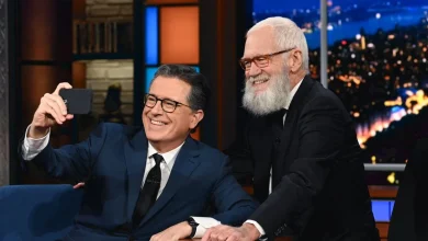David Letterman and Stephen Colbert Comment on Late Show End