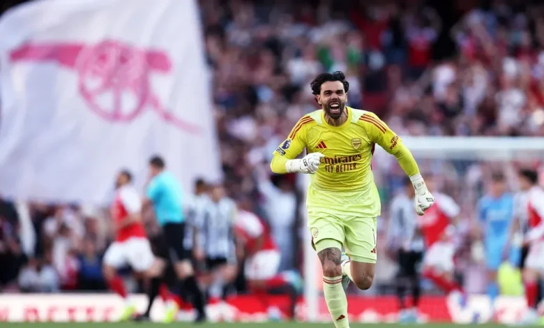 David Raya secures third Golden Glove
