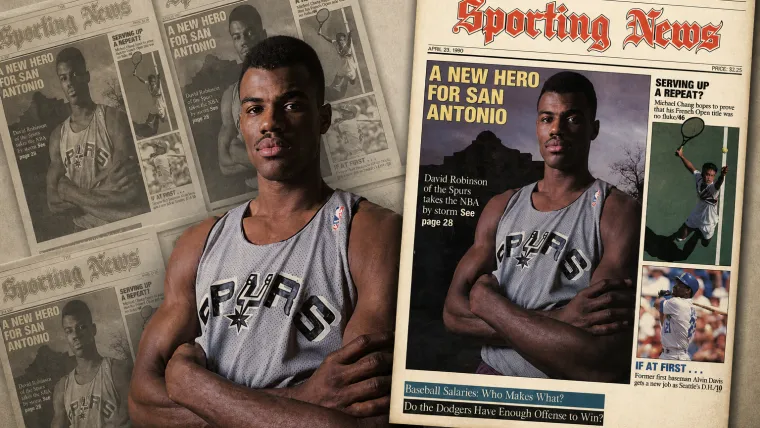 David Robinson's time is now as Spurs' center proves worth the wait (SN Archive — 1990)