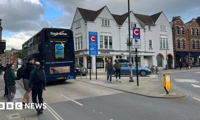 'Deceased' drivers fined in Oxford's traffic filtering schemes