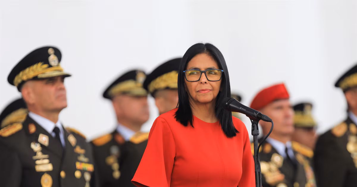 Delcy Rodríguez llama a la comunidad internacional a no tener "miedo" a una Venezuela "sin sanciones"