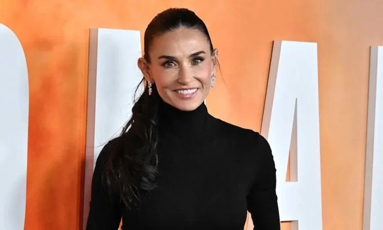 Demi Moore, 63, Poses in Leopard Print Bikini With Granddaughter Louetta in Mother's Day Post
