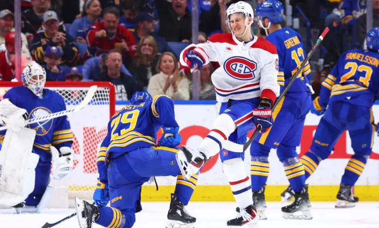 Demidov relieved to finally score 1st playoff goal with Canadiens