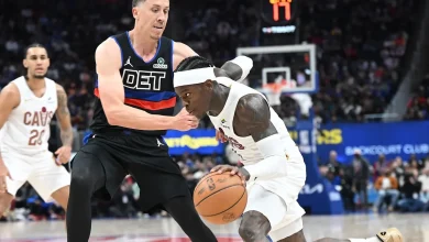 Dennis Schröder's lessons aiding Pistons a year later: 'He helped us a lot'