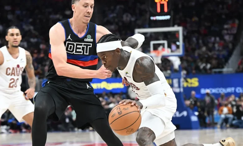 Dennis Schröder's lessons aiding Pistons a year later: 'He helped us a lot'