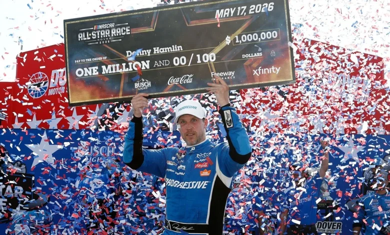Denny Hamlin adds to legacy with million dollar win but mad it doesn't count