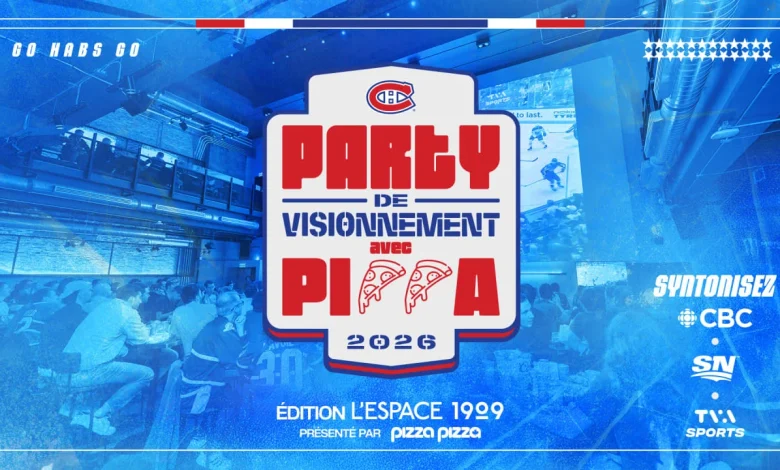 Des partys de visionnement de la ronde 2 avec pizza auront lieu à L’espace 1909