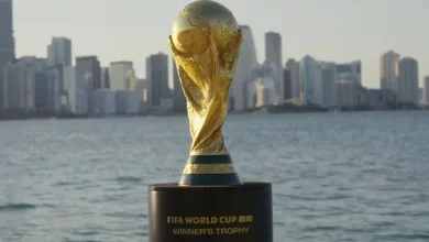 Detallamos el trofeo de la Copa Mundial de la FIFA en su paso por Telemundo Center