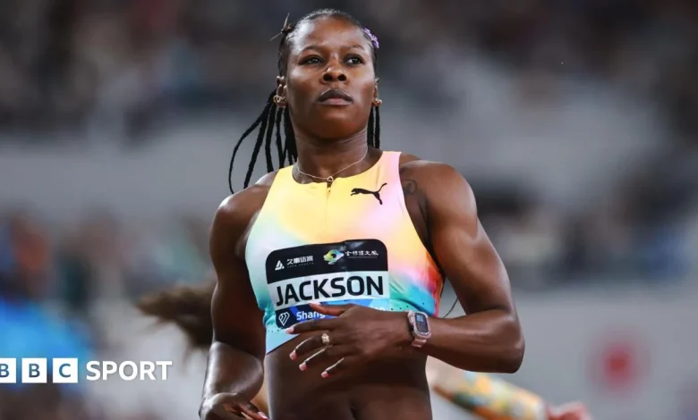Diamond League: Shericka Jackson smashes meeting record to win 200m in Xiamen