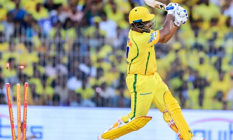Digvesh Rathi bamboozles Sanju Samson after being hit for a six in CSK vs LSG IPL 2026 clash