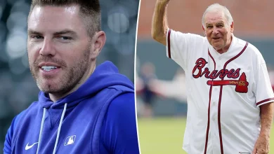 Dodgers’ Freddie Freeman on late Braves manager Bobby Cox