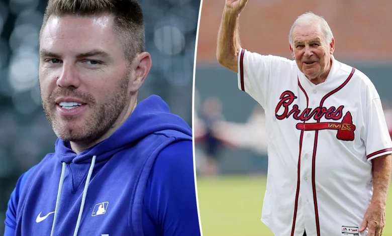 Dodgers’ Freddie Freeman on late Braves manager Bobby Cox