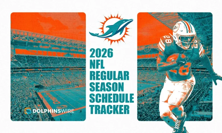 Dolphins 2026 schedule release: Leaks, time, opponents