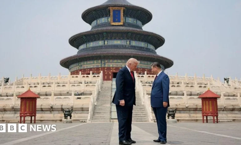 Donald Trump and Xi Jinping meet in Beijing - live updates