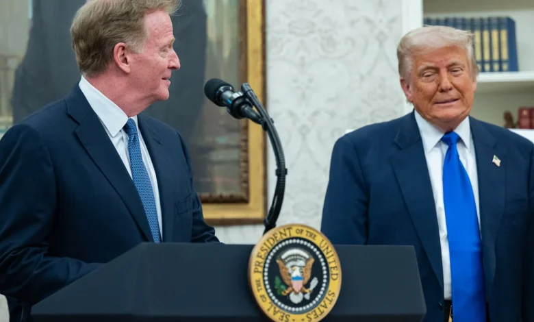 Donald Trump on the NFL's pivot to paid platforms: "I don't like it"