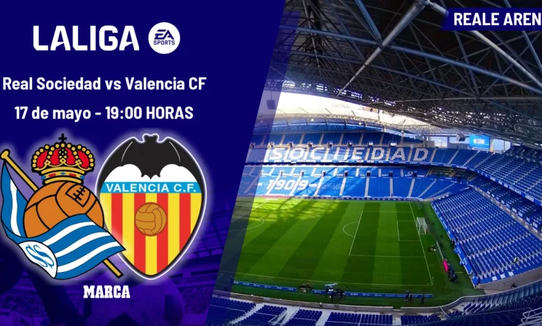 Dónde ver en TV el Real Sociedad - Valencia CF de LaLiga EA Sports hoy: horario y canal del partido