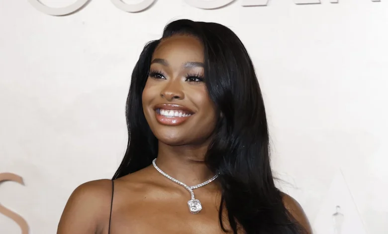Donovan Mitchell's Fiancée Coco Jones Rocks Hot Pink Dress Before Raptors-Cavs Game 7