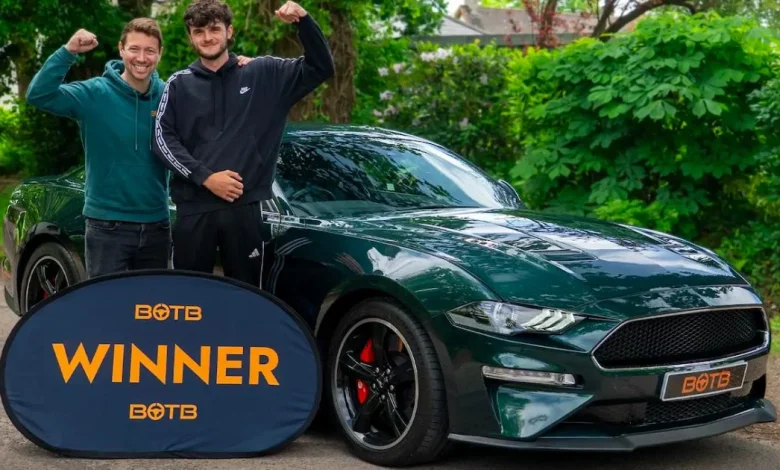 Dorset driver wins £45,000 Ford Mustang in competition he didn't know he'd entered